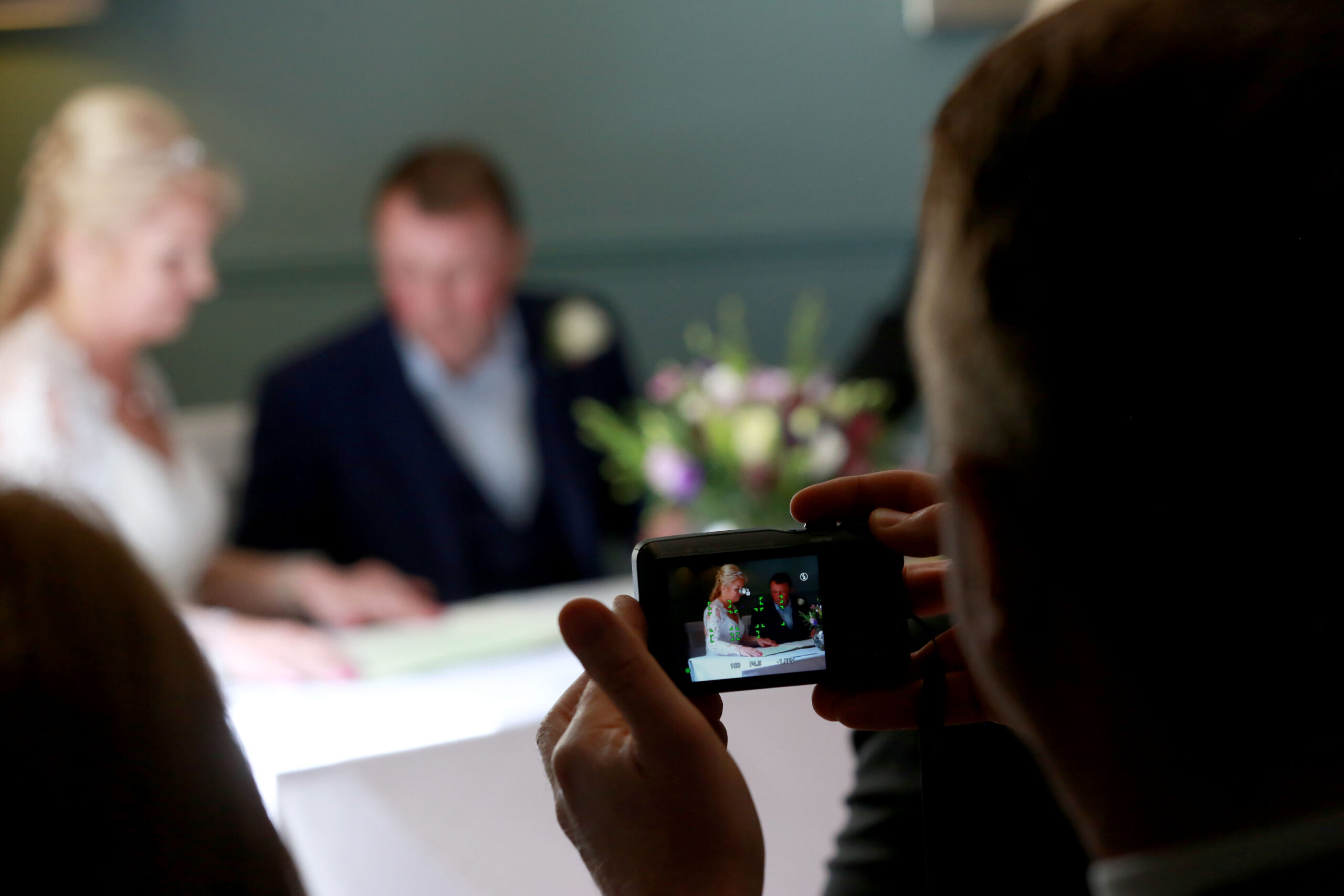 Wedding Ceremony at Blanch House