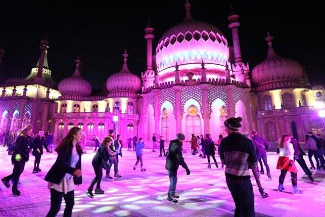 Royal Pavilion Ice Rink in Brighton